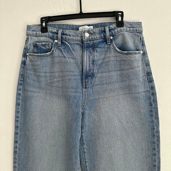 LOFT Light Blue Flare & Wide Leg Jeans - Picture 2 of 10